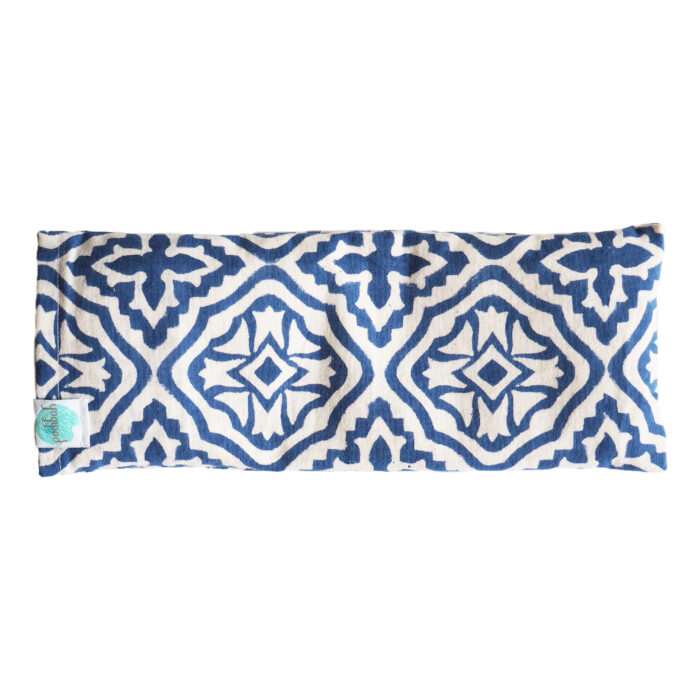 yogipod hand block printed eye pillow