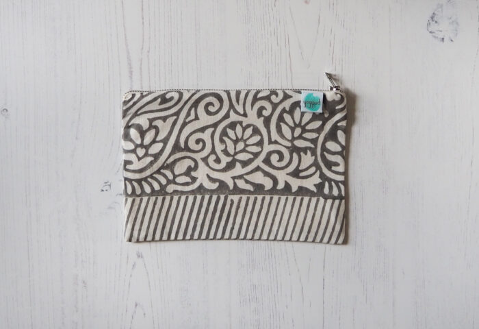 block printed bag