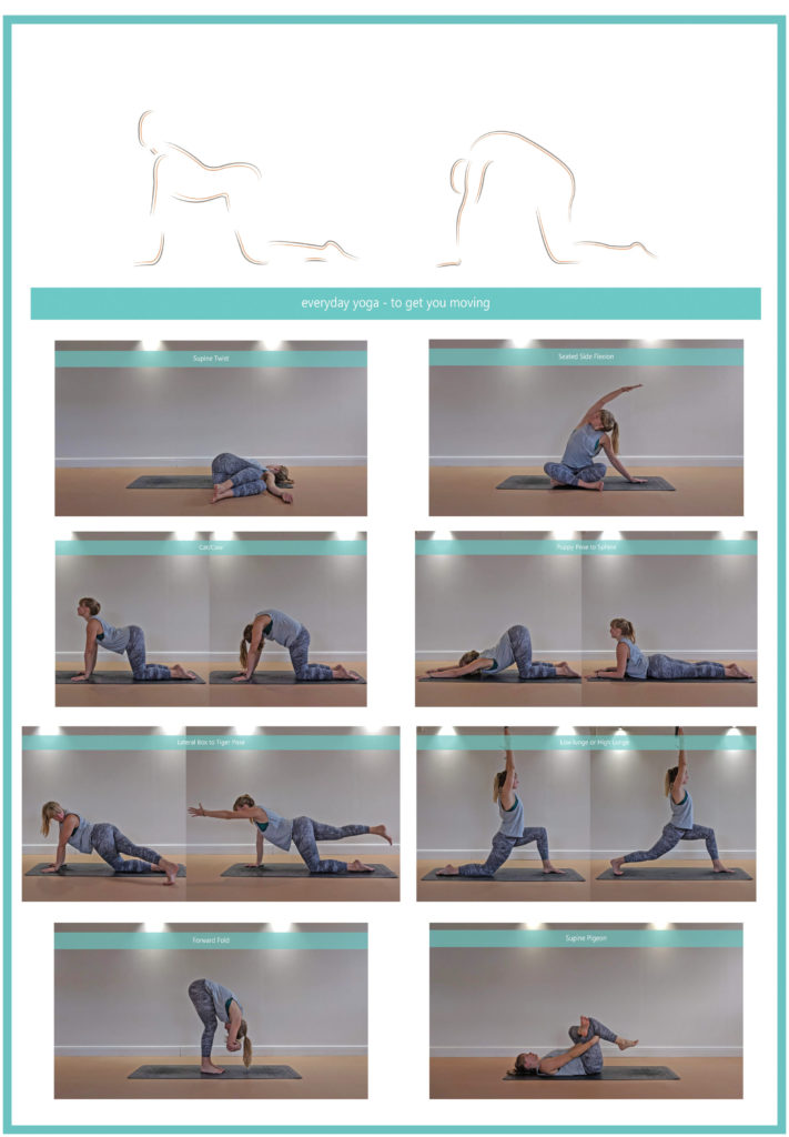 everyday yoga to get your body moving