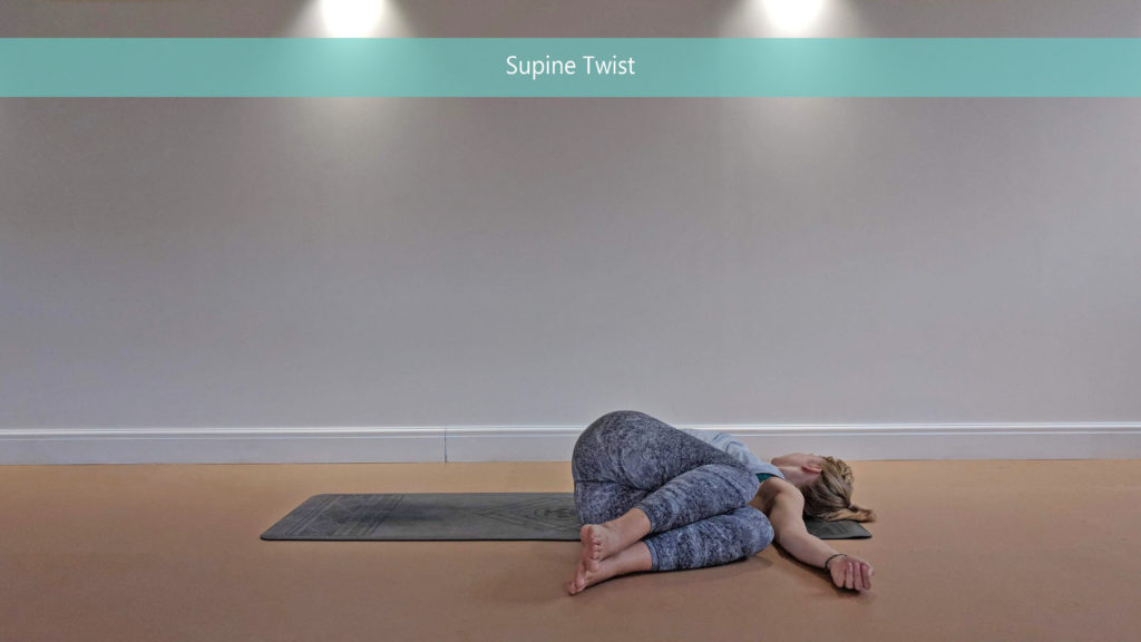 Supine Twist- Yoga