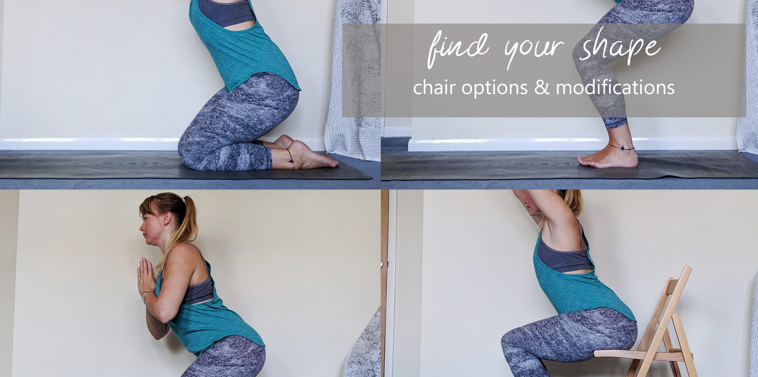 Find Your Shape - Chair - options and modifications - Yogipod