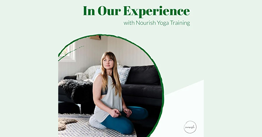 In our experience nourish yoga training podcast with Georgie Davies from Yogipod