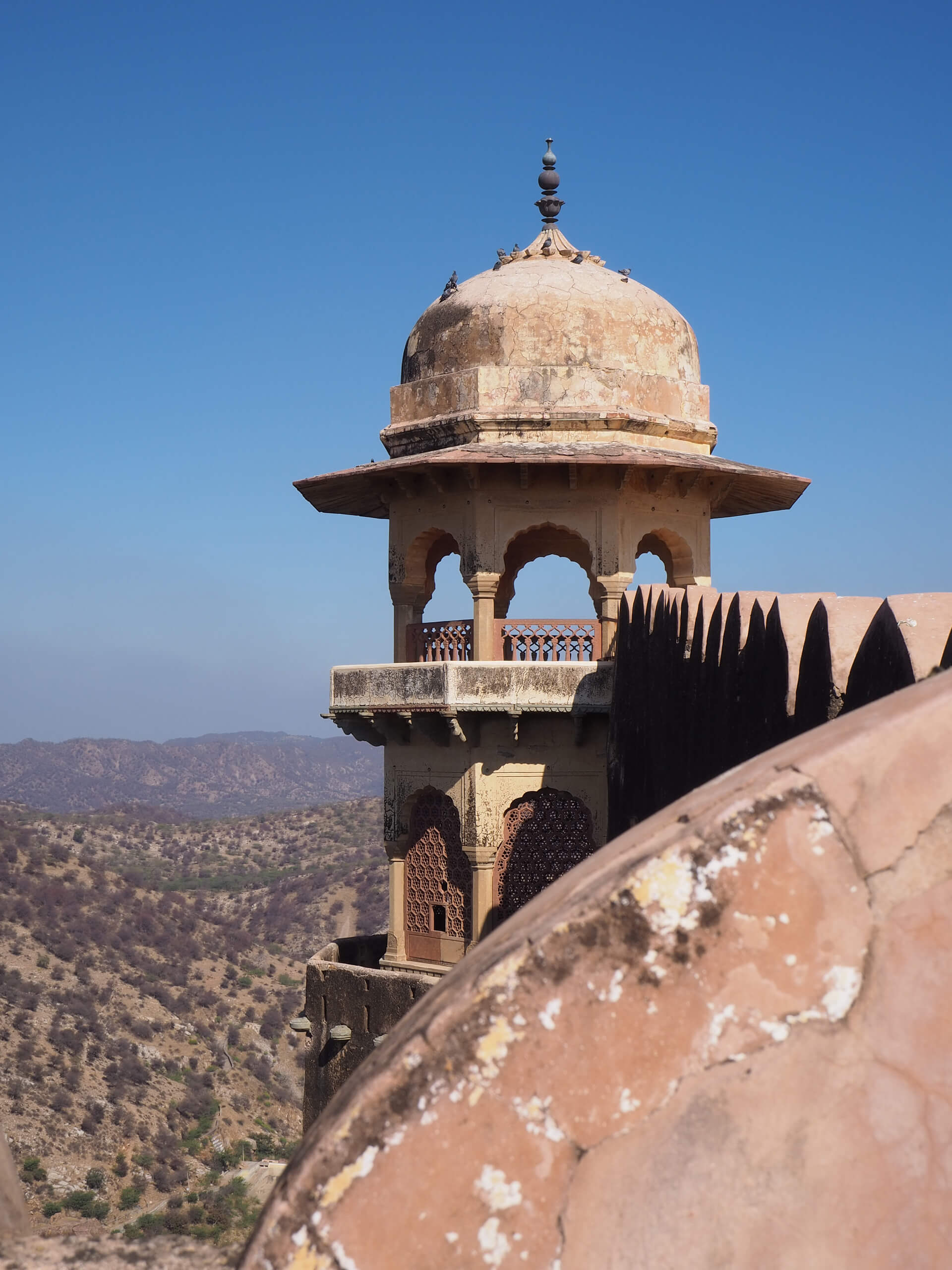 Yogipod adventures at the Amer Fort, Jaipur