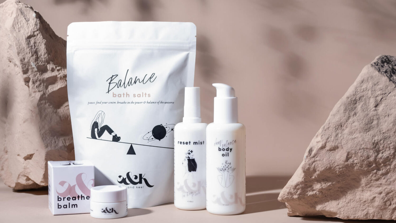 Eve & Keel founder Jennie chats to Georgie, founder of Yogipod, bath salts