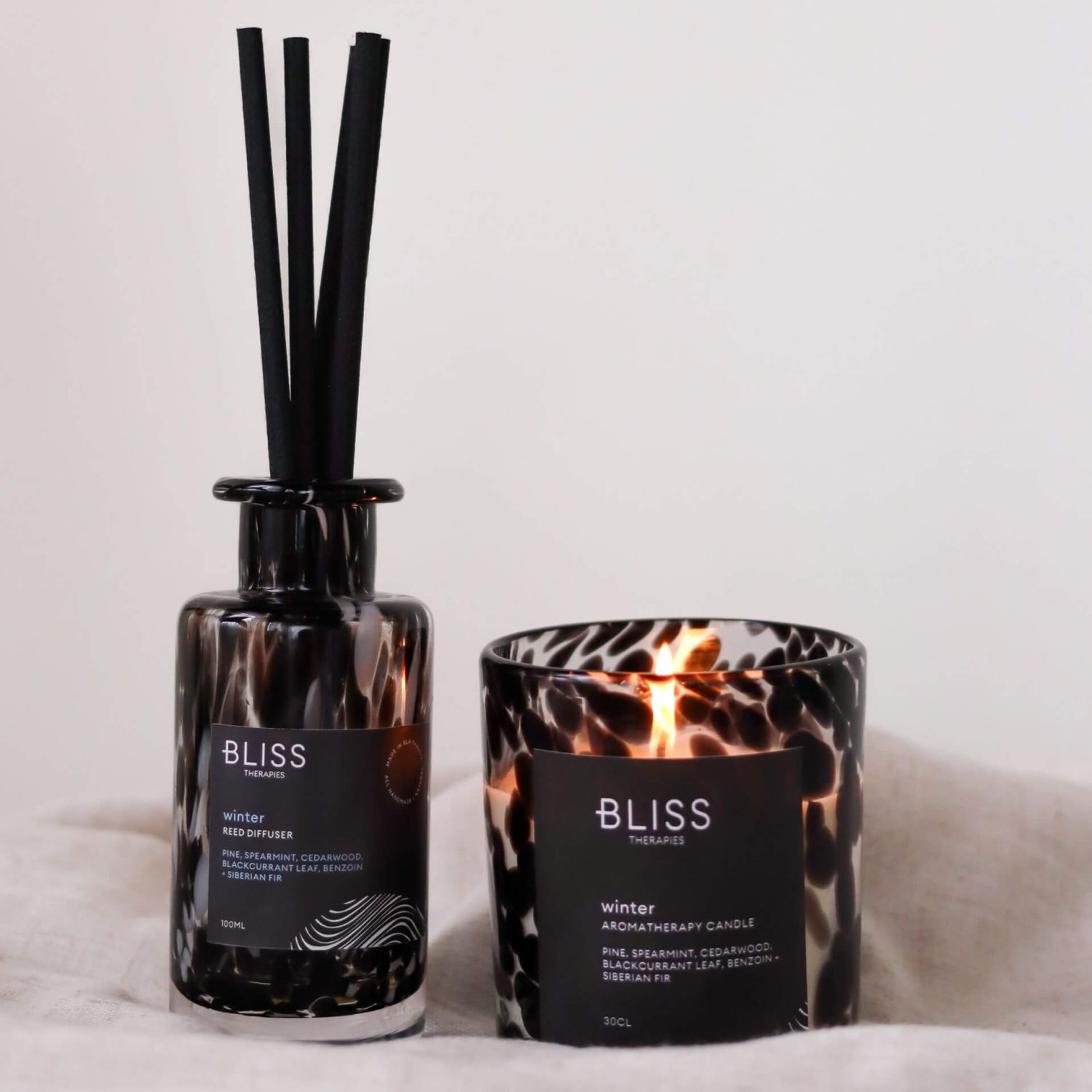 Bliss Therapies Winter reed diffuser in the Yogipod Christmas gift guide