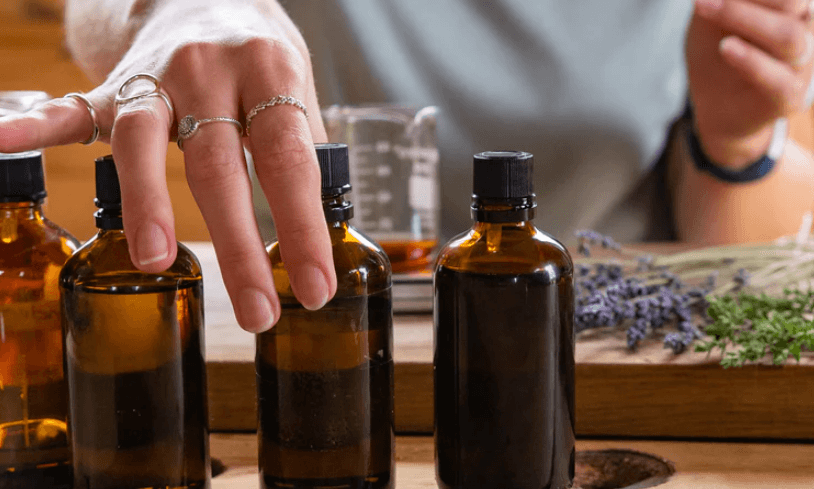 Sage and Grace oil blending