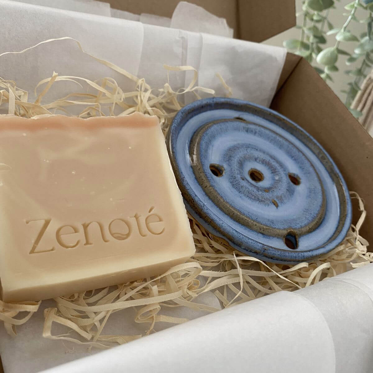 Zenote soap and dish gift set on the Yogipod christmas gift guide