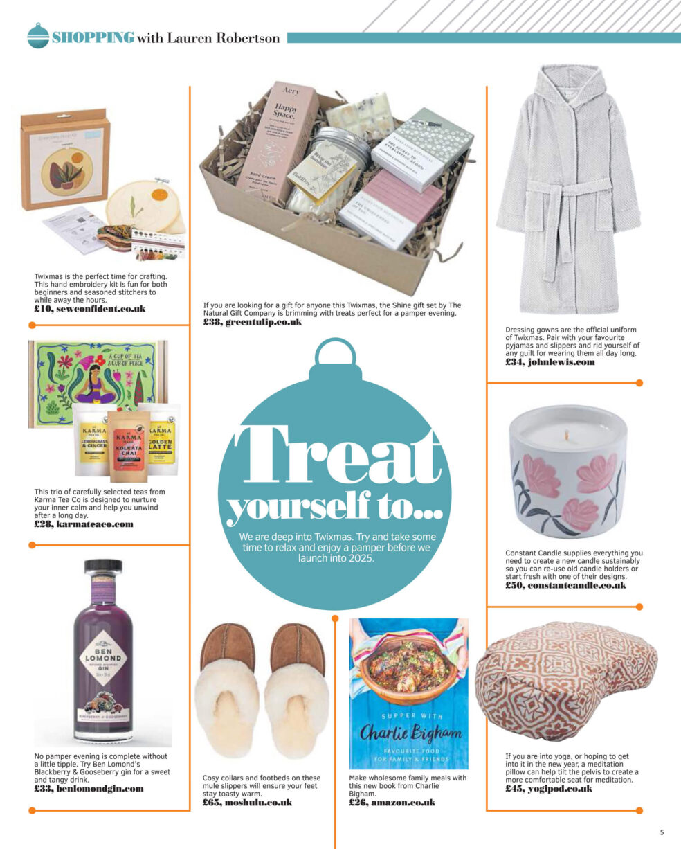 Yogipod Tiled Lattice Meditation cushion featured in PS Magazine