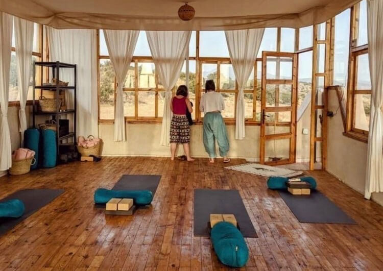 Firelight yoga retreats